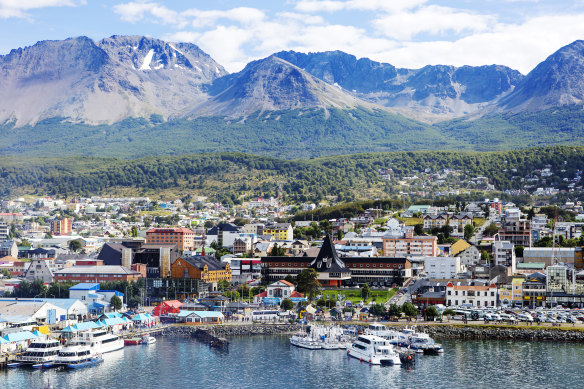 Ushuaia – the southernmost city in Argentina.