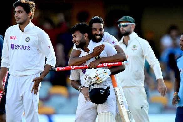 Rishabh Pant was the hero at the Gabba last year for people who don’t like the Australian team.