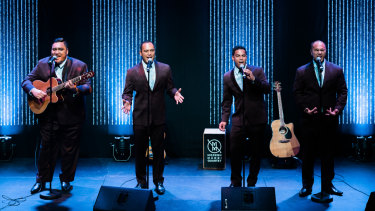 Vocals to die for: Modern Maori Quartet.