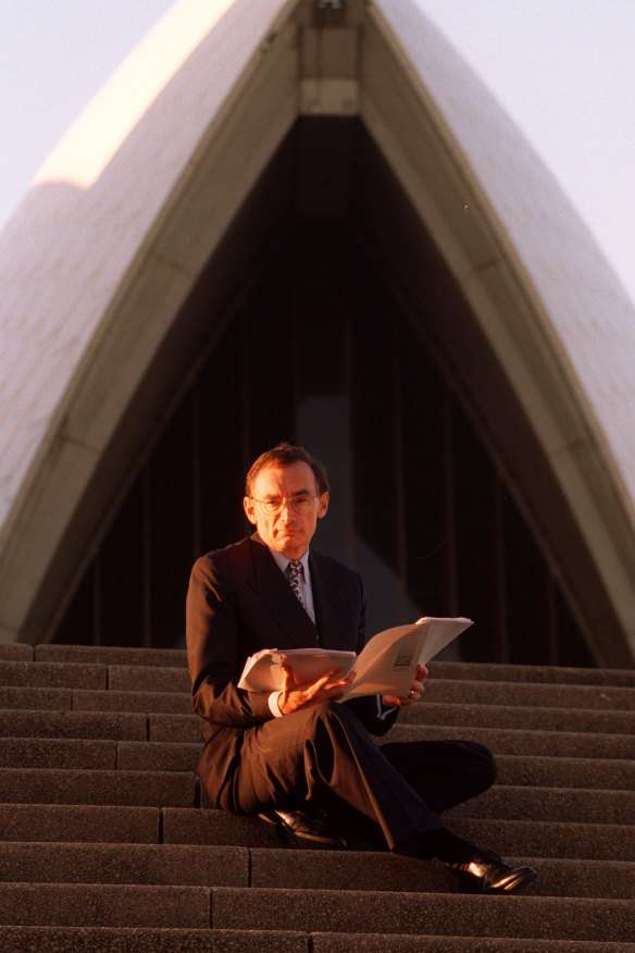 “My view was, let’s just produce the reconciliation,” says former premier Bob Carr (pictured in 1996).