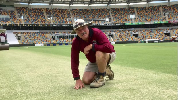 Gabba curator Kevin Mitchell remembers his father's advice.'Don't make the same mistake twice.'