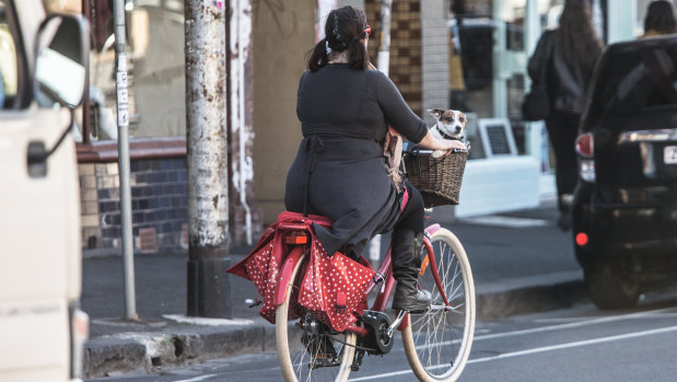 Fine for riding shop bike without helmet
