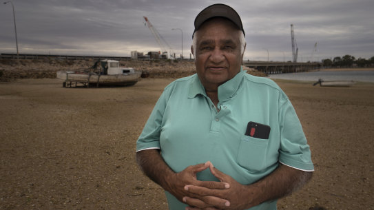 Adnyamathanha elder Tiger McKenzie says “all we want to see are the finances” 