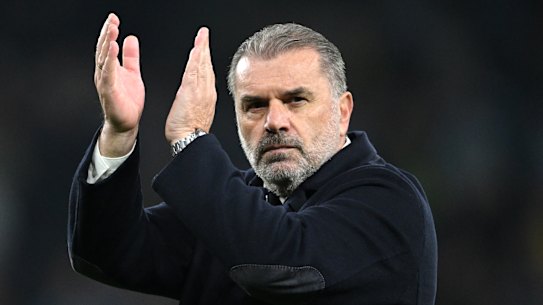 Ange Postecoglou’s Tottenham have won eight of their last 10 games.