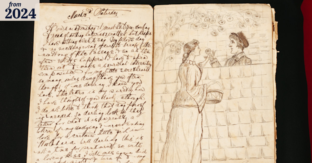 The Valentine mystery of a 125-year-old love letter