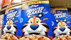Kellogg’s Frosted Flakes cereal at a Pennsylvania supermarket. The company is selling itself to European rival Ferrero International.
