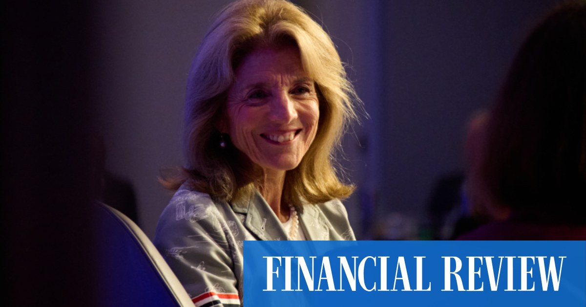 Caroline Kennedy US ambassador to Australia challenges allies to ‘beat