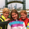 Maree, Cathy and Bernadette Payne at Flemington.