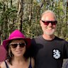 Jade McLoney and Andrew Tremschnig said the lack of other campers made for a quieter experience.