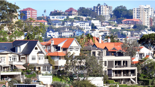 Mosman had the highest total value of house sales over the past year.