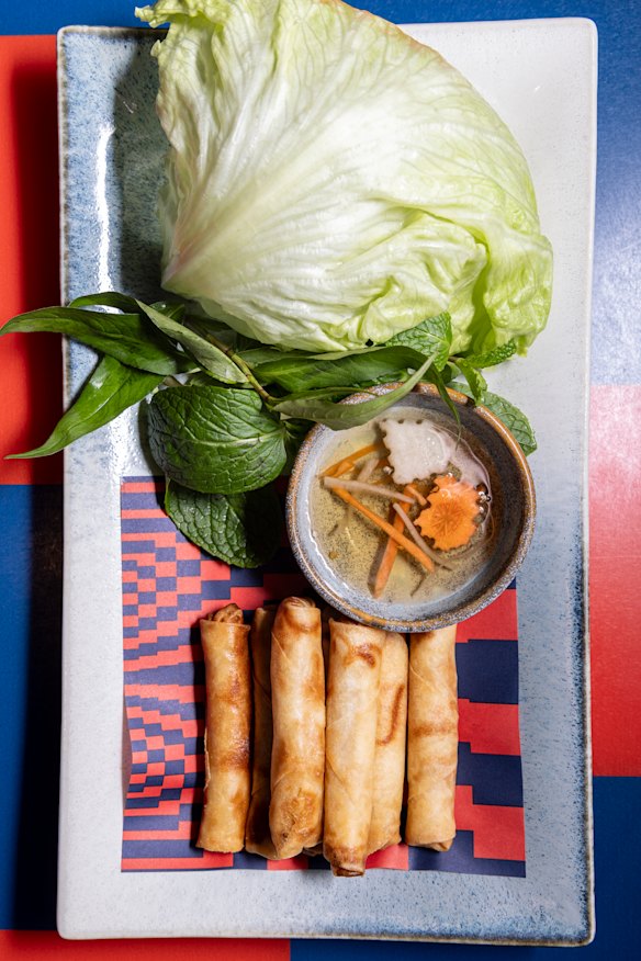 Spring rolls at Thy Thy Counter &amp; Canteen.
