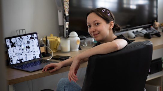 Gabbi Giles says despite being worried about her debt, she would probably choose the same area of study again. 