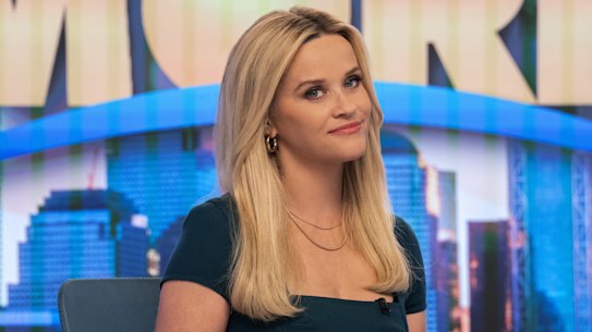 Reese Witherspoon, fresh from outer space, returns in season four of Morning Wars.