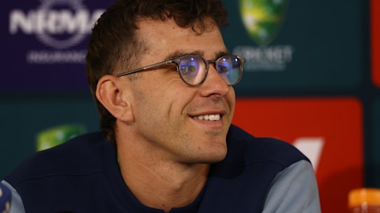 Australian spinner Todd Murphy.