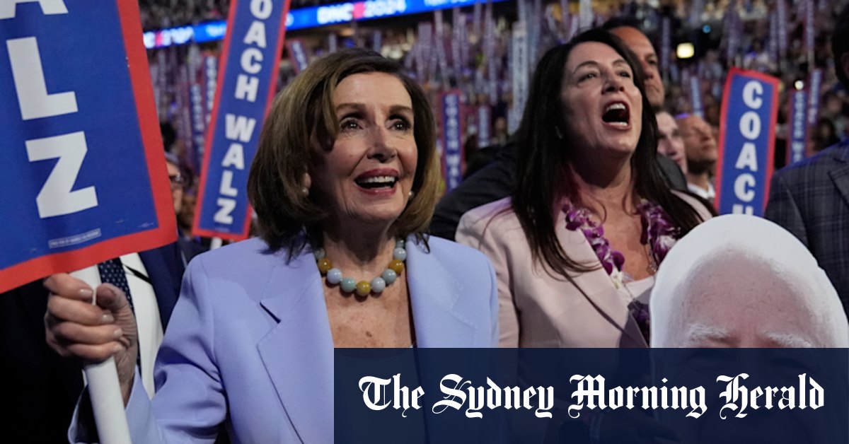 Nancy Pelosi rejects claims Joe Biden was ‘pushed’ from running again
