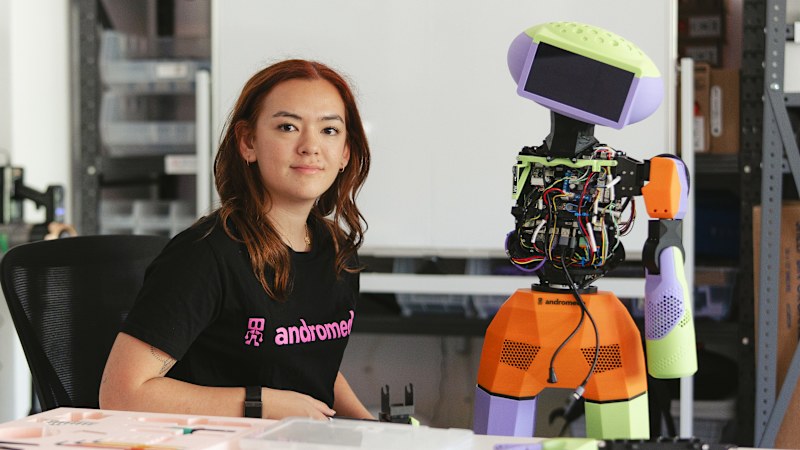 Grace built a robot buddy during COVID. Her company is now worth $100m