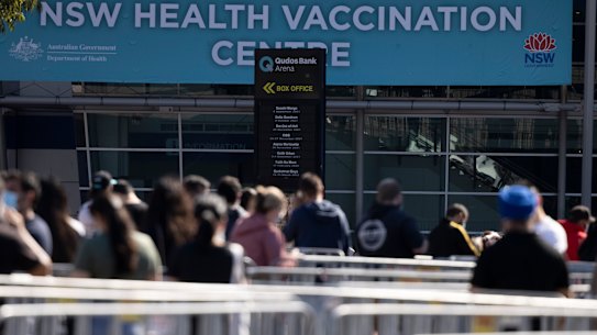 The vaccine rollout was one element of public spending that buffered the economy in the September quarter.