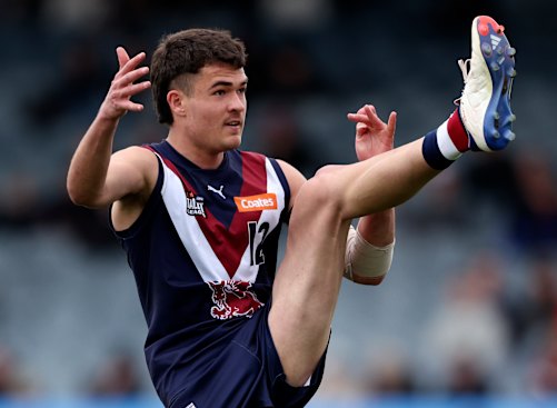 Harry Armstrong is set to be the first key forward picked in next month’s AFL draft.