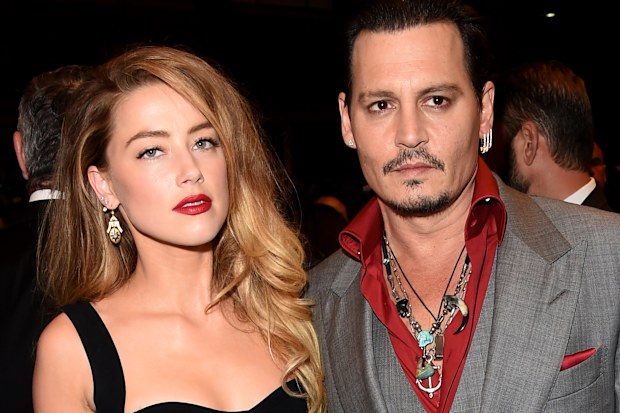 Amber Heard and Johnny Depp
