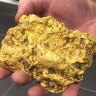 'Shaking like a leaf': Man finds 2kg gold nugget worth $130,000