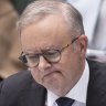 Prime Minister Anthony Albanese in parliament this week.