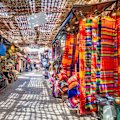 Working your way through the Medina, Marrakesh.