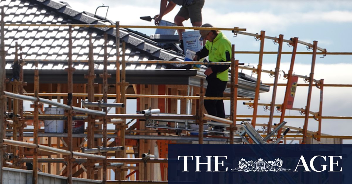 Big build or housing crisis? Victoria has to choose, industry says - Vimarsana News