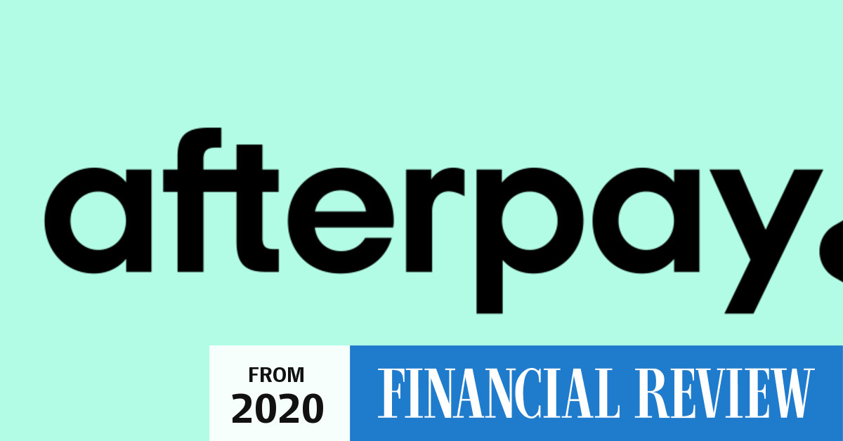 Afterpay Company Logo Seen On Smartphone Stock Photo 2018809562