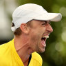 Millman's great escape leaves Australia with one leg in Davis Cup finals