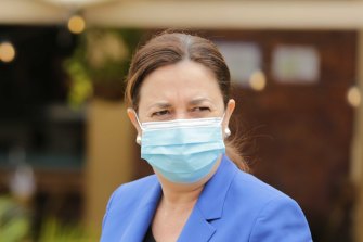 Premier Annastacia Palaszczuk has tapped into community anxiety on the fact children under 12 can’t yet be vaccinated against COVID-19.