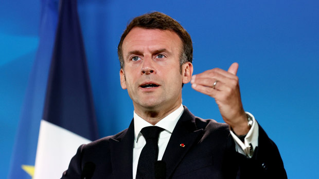 Emmanuel Macron, France’s president, wants Belarus’ opposition invited to G7.