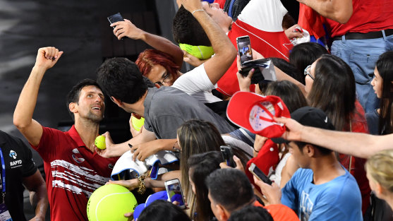 Novak Djokovic has led the Serbian charge in the ATP Cup, converting fans to the new event in the process.