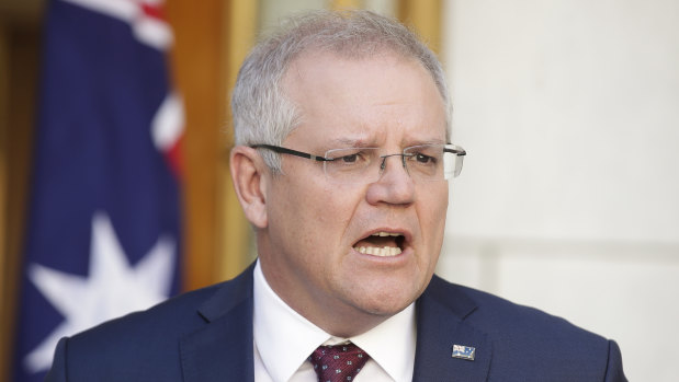 Scott Morrison says Daniel Andrews should back down on the BRI agreement.