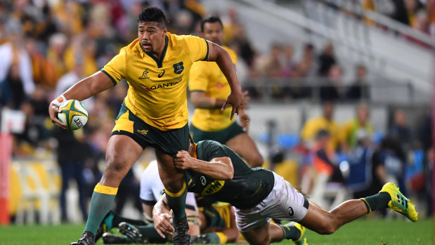 Wallabies hooker Folau Faingaa is determined to play at his first World Cup later this year.