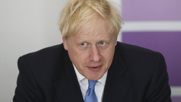 British Prime Minister Boris Johnson.