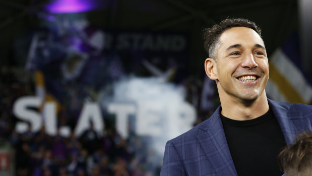 Taking a punt: Billy Slater has been offered a contract to join Ricky Ponting as a BetEasy ambassador.