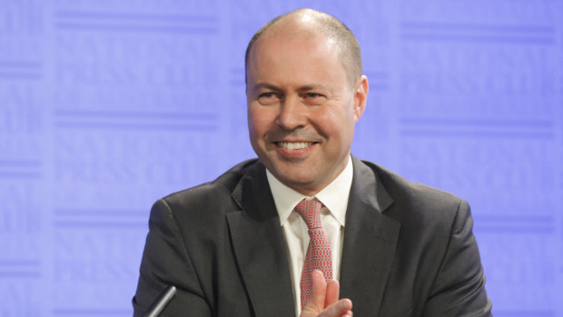 Treasurer Josh Frydenberg says he draws inspiration for economic policy from past conservative leaders. 