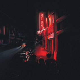 Andy Shauf's Neon Skyline album cover.
