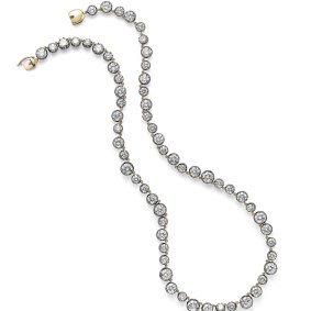 A diamond necklace from Jessica McCormack is top of Gabriella Pereira’s wish list.