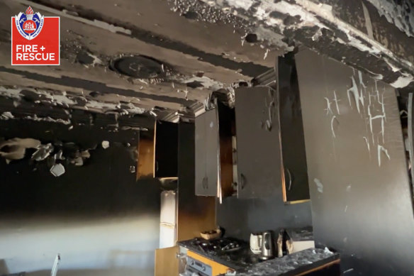 The North Bondi unit was destroyed in the blaze, caused by an e-bike battery left on charge overnight. 