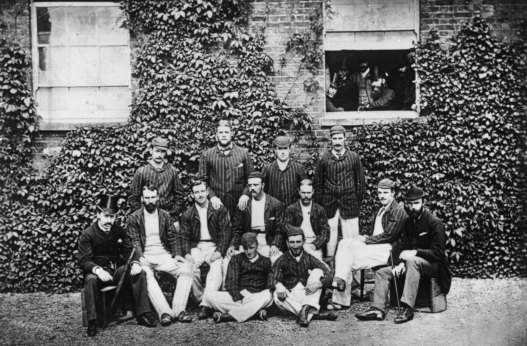 The Australian cricket team that visited England in 1882.