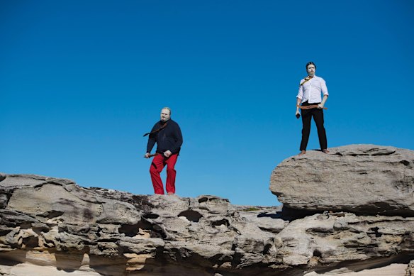 The Visitors ponders what Indigenous people felt upon seeing James Cook's ships,