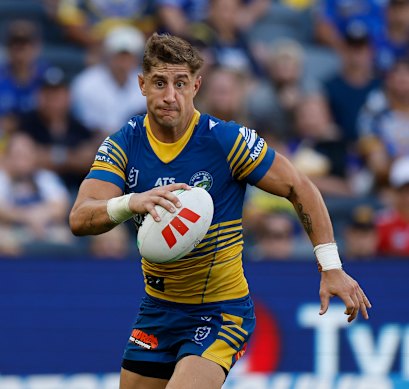Eels star Zac Lomax.