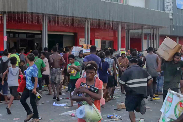 Port Moresby, PNG’s capital, was hit by rioting earlier in January.