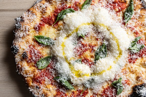 Margy, Pizza Elettrica’s take on a margherita.