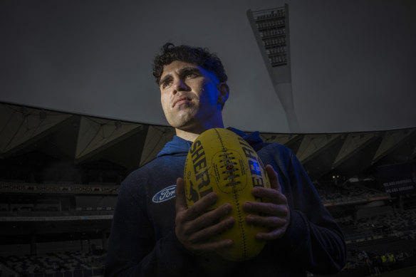 From delisted to All-Australian: Geelong’s Tyson Stengle.