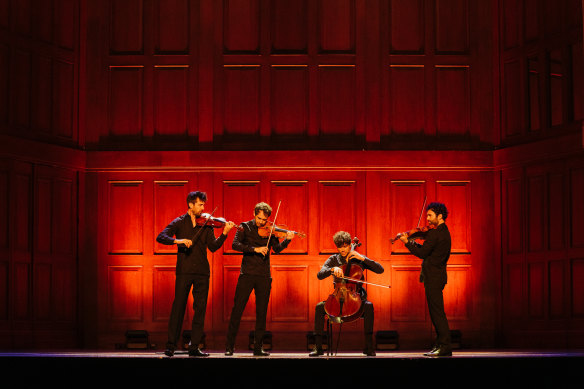 Vision String Quartet play entirely from memory.