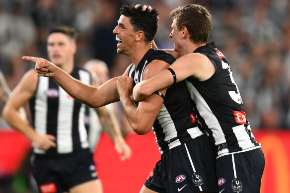 Scott Pendlebury is still flying high as Collingwood continue to attract big crowds