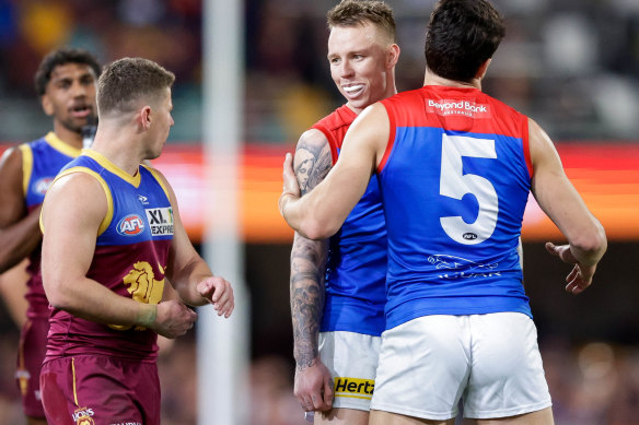 Comments from Lions’ captain Dayne Zorko upset Melbourne defender Harrison Petty and his teammates