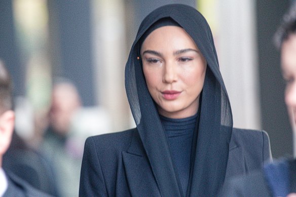 Sarah Malass remained silent as she faced the Land and Environment Court on Thursday. 